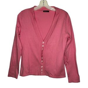 Bianca Pink Cardigan‎ Sweater